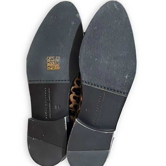 Freda Salvador NEW Chelsea Cheetah Leopard Calfskin Ankle Booties 5.5 - Picture 11 of 14